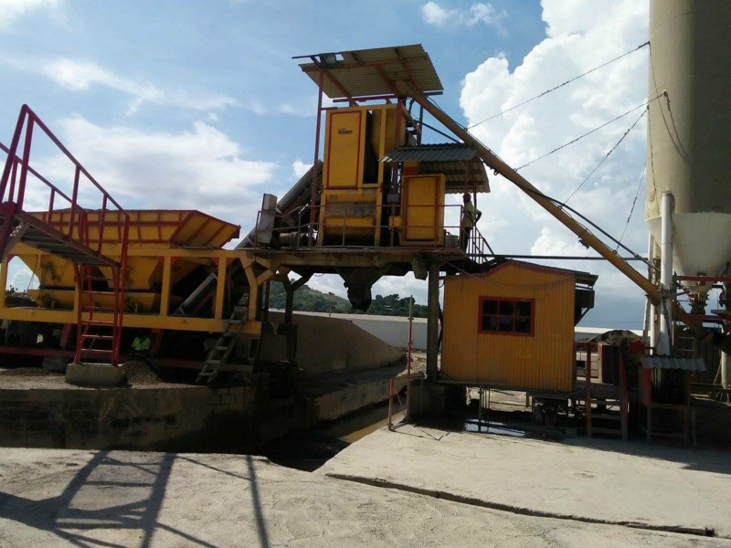 pabrik batching beton bergerak